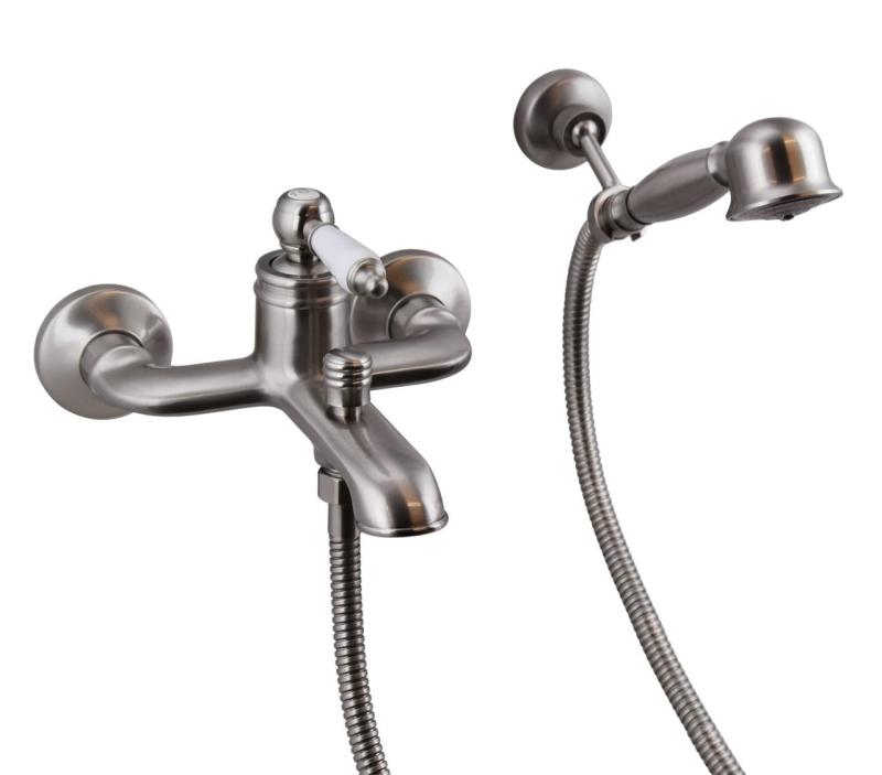 Aquanello Heritage Manor Baterie clasică pentru cadă din oțel inoxidabil NB-3001-HM