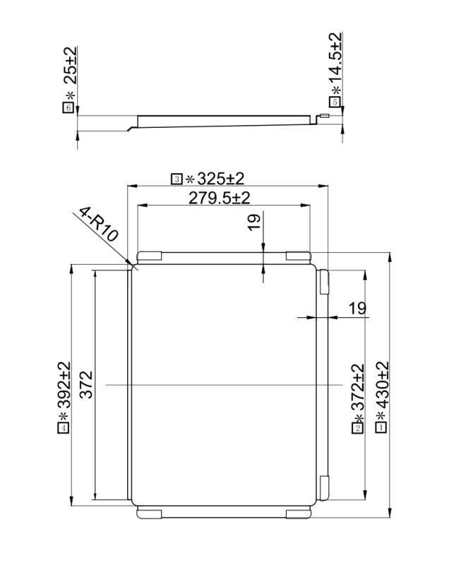 Pure.Sink Exclusivo Tavă de scurgere mobilă din aliaj de nichel-mangan, 440 x 335 mm, pentru chiuvetă PEXTRAY-61