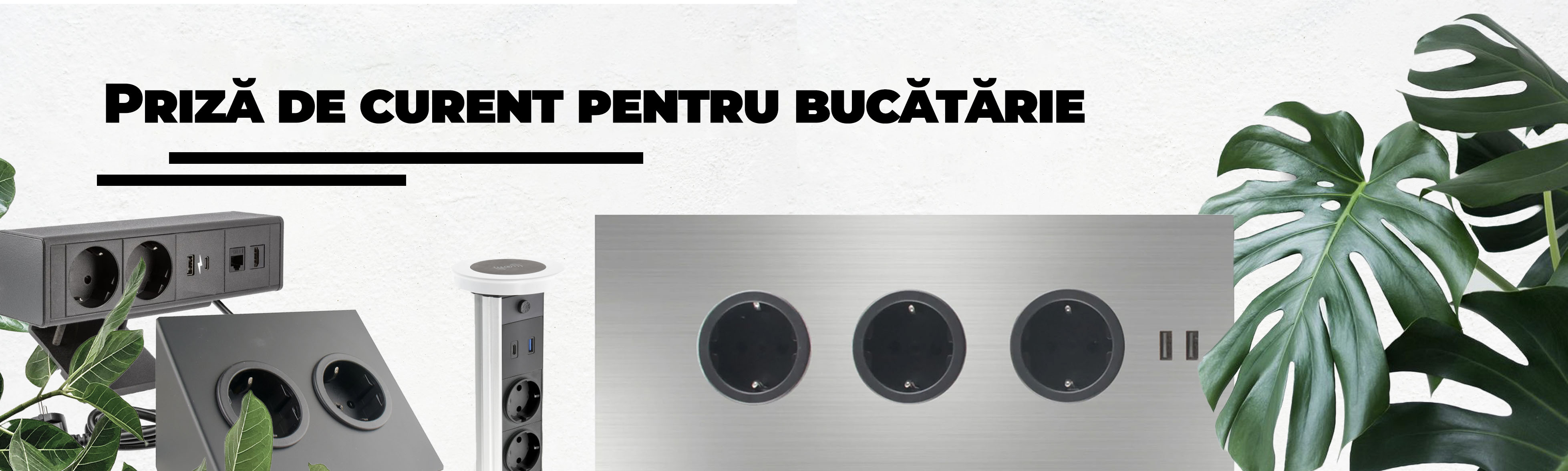 Priză de curent pentru bucătărie